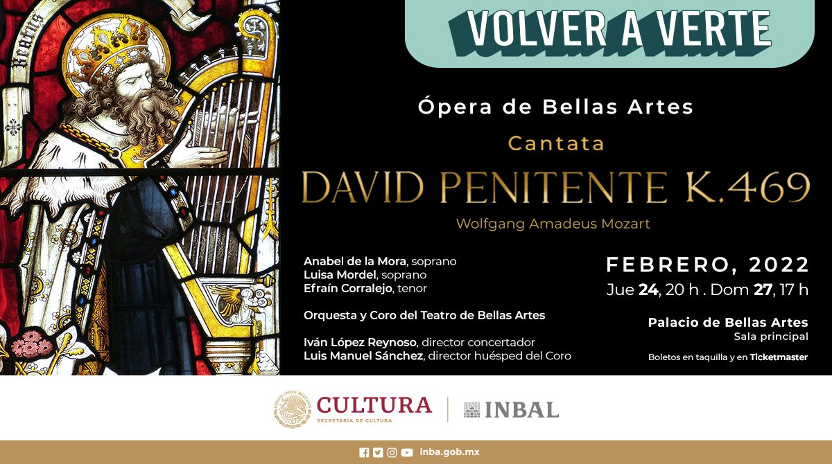 Imagen e-card para David Penitente de la Ópera de Bellas Artes