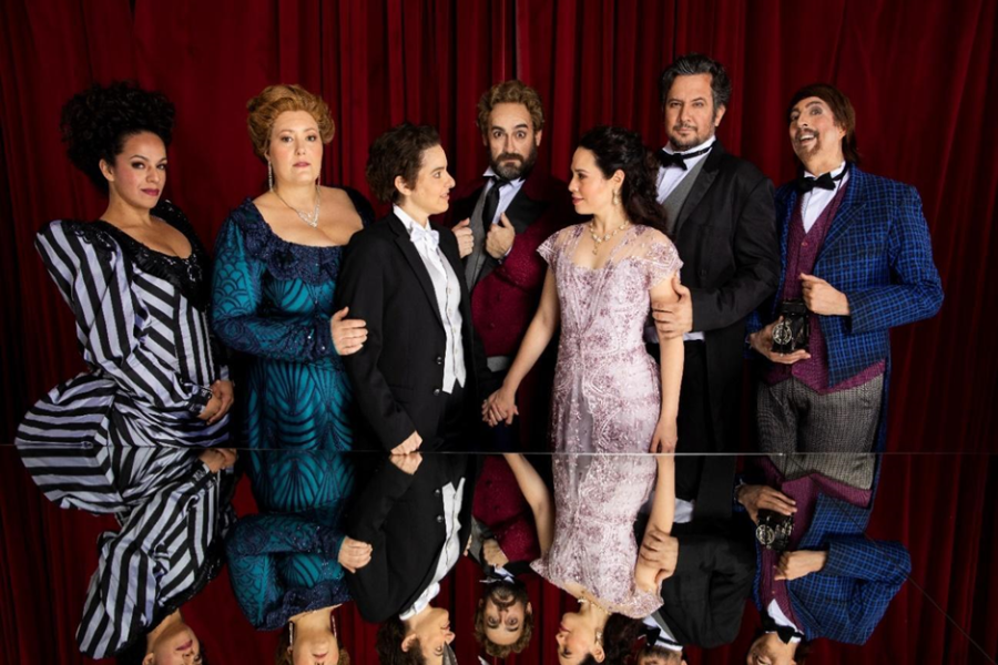 Imagen del elenco de la ópera El caballero de la rosa