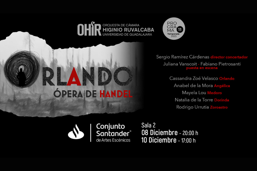 Orlando de Händel en el Conjunto Santander