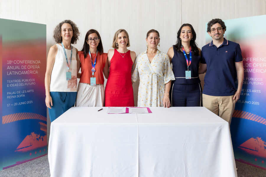 Ópera Latinoamérica (OLA) y la Escuela Superior de Música Reina Sofía de la Fundación Albéniz firman acuerdo de colaboración